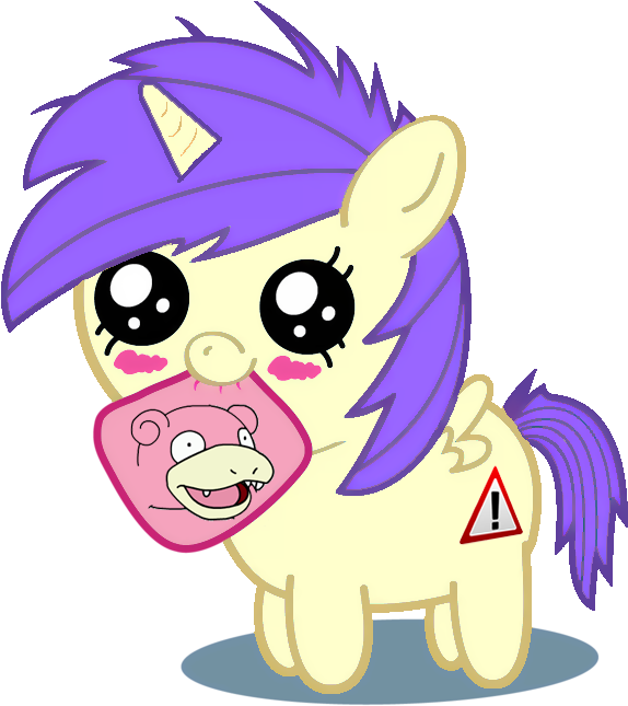 Alula, Blushing, Filly, Pluto, Pokémon, Princess Erroria, - My Little Pony: Friendship Is Magic (600x646), Png Download