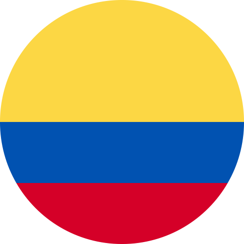 Honduras Colombia - Colombia Flag Icon Png (500x500), Png Download