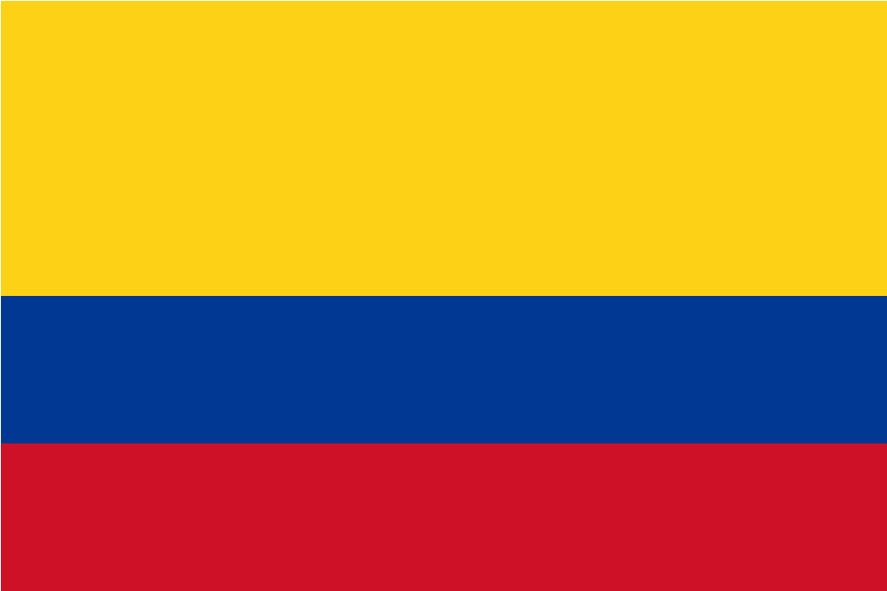 Download Svg Download Png - Colombia Flag (1024x1024), Png Download
