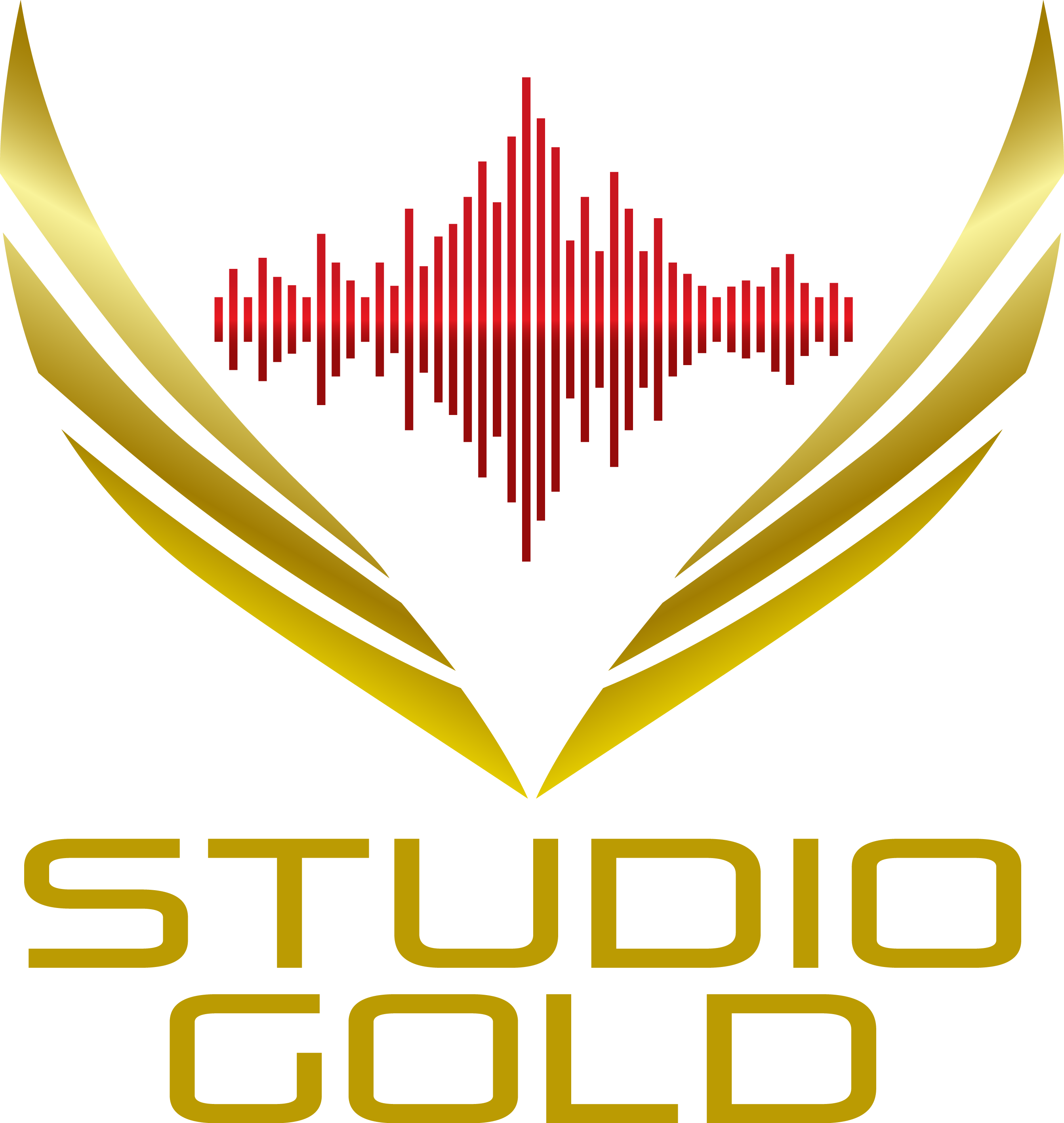 Studio Gold - Graphic Design (2686x2836), Png Download