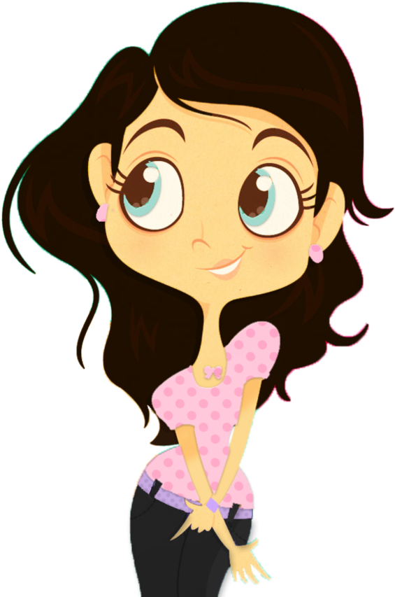Mujeres Dibujo Png - Cute Girl (894x894), Png Download