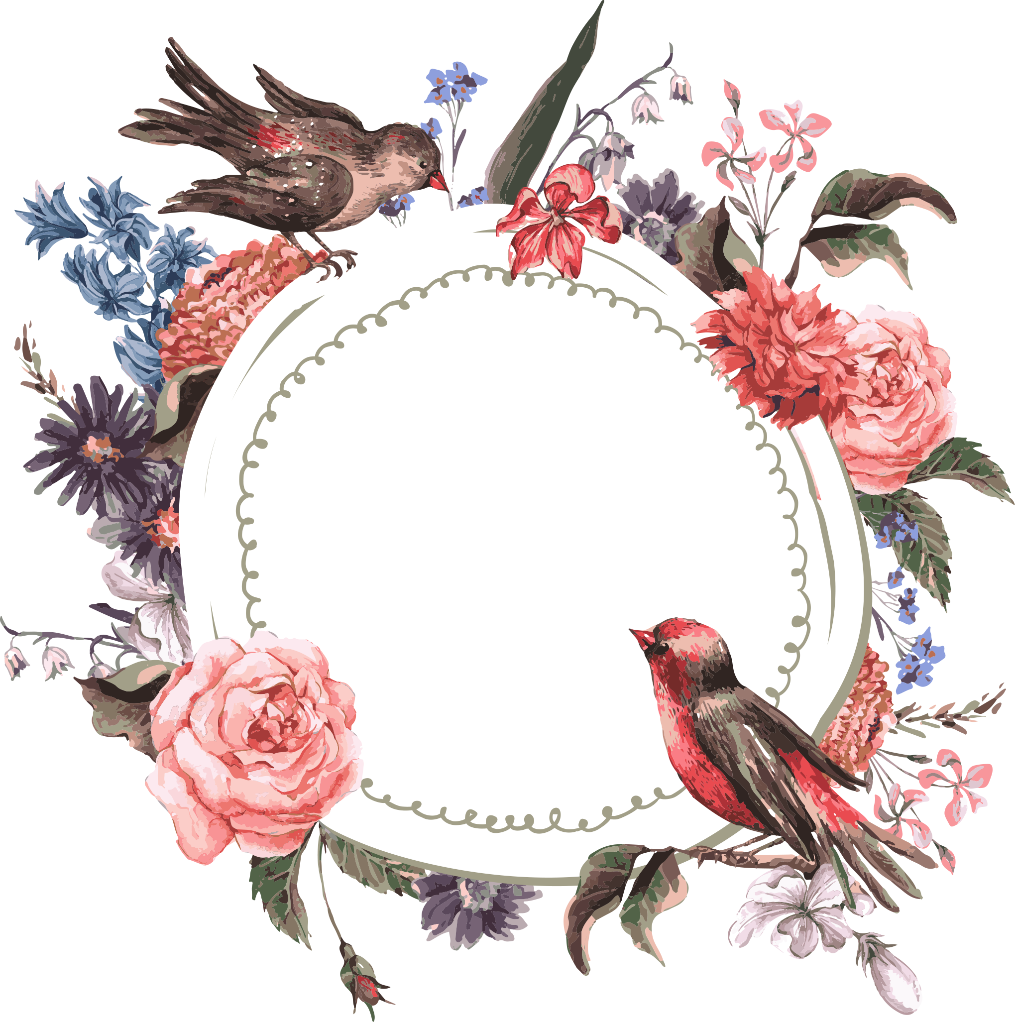 Http - //b - Top4top - Net/p 1189it71 - Flower Designs Coloring Book For Grown-ups 1 (2039x2053), Png Download