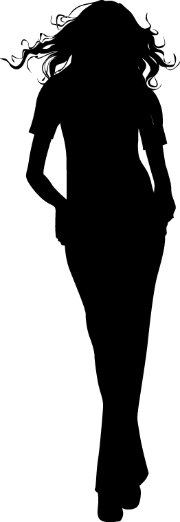Siluetas De Mujeres Png Girl Silhouette Full Size Png Download Seekpng