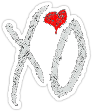Xo And The Weeknd Image - Xo The Weeknd No Background (375x360), Png Download
