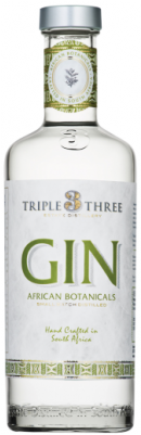 Triple Three Gin African Botanicals - Triple Three Gin African Botanicals 500ml (400x400), Png Download
