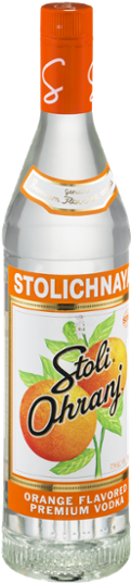 Stolichnaya Stoli Ohranj Vodka - 750 Ml Bottle (600x600), Png Download