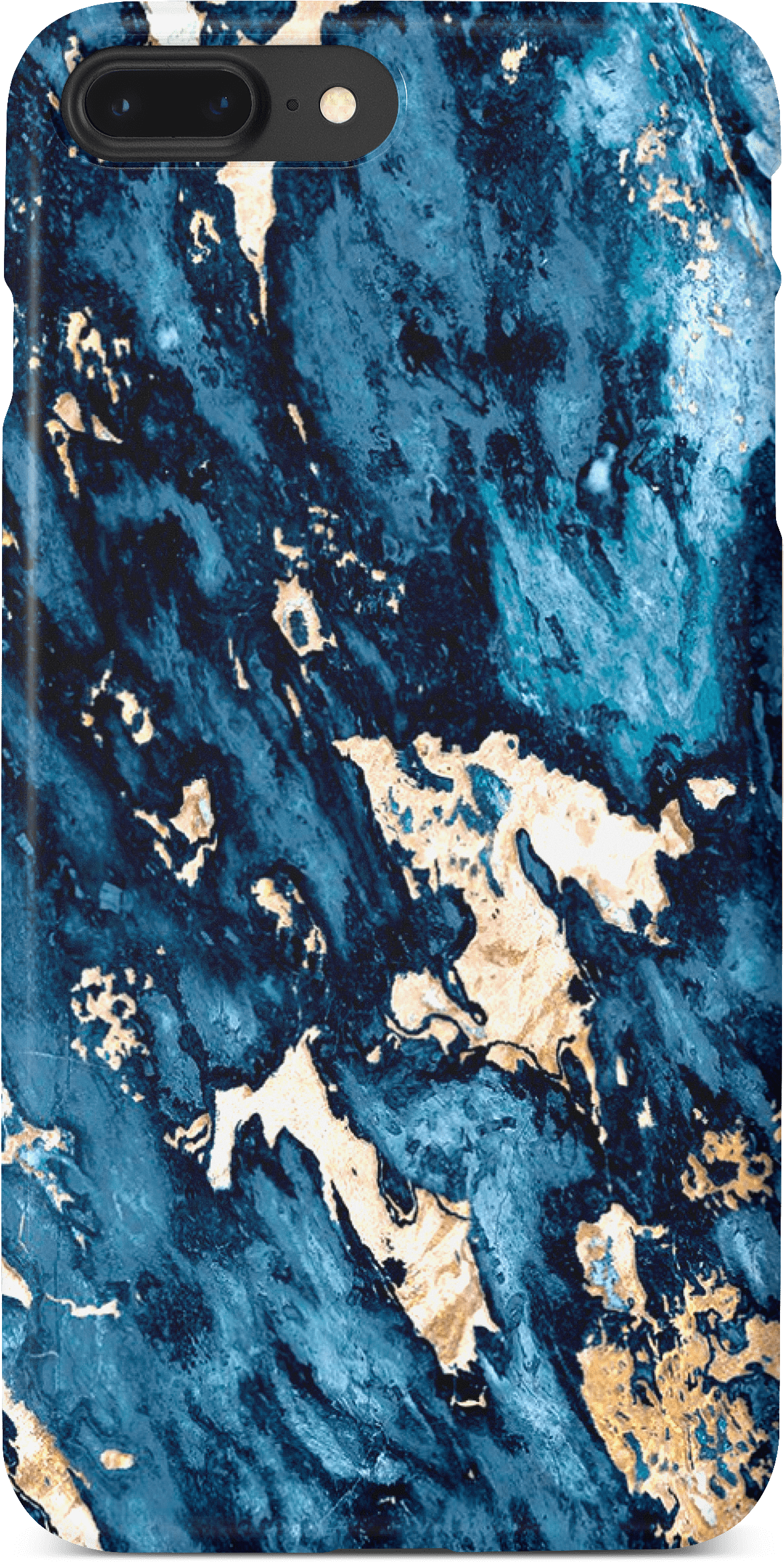 Azul Manchas Min - Iphone (768x768), Png Download