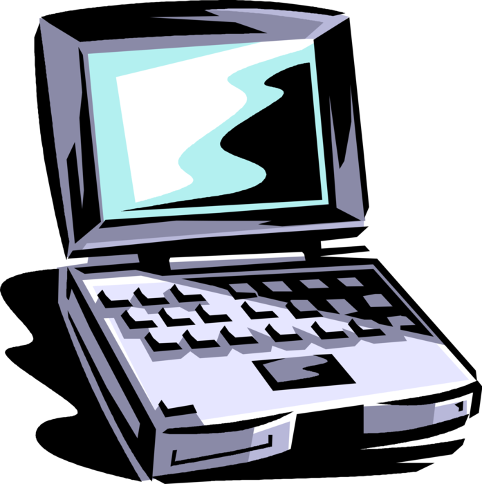 Notebook Portable Computer - Laptop (697x700), Png Download