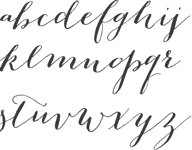 How To Use Calligraphy Fonts Calligraphy Fonts Calligraphy - Haute Papier Return Address Stamp 20 - Haute Papier (800x624), Png Download