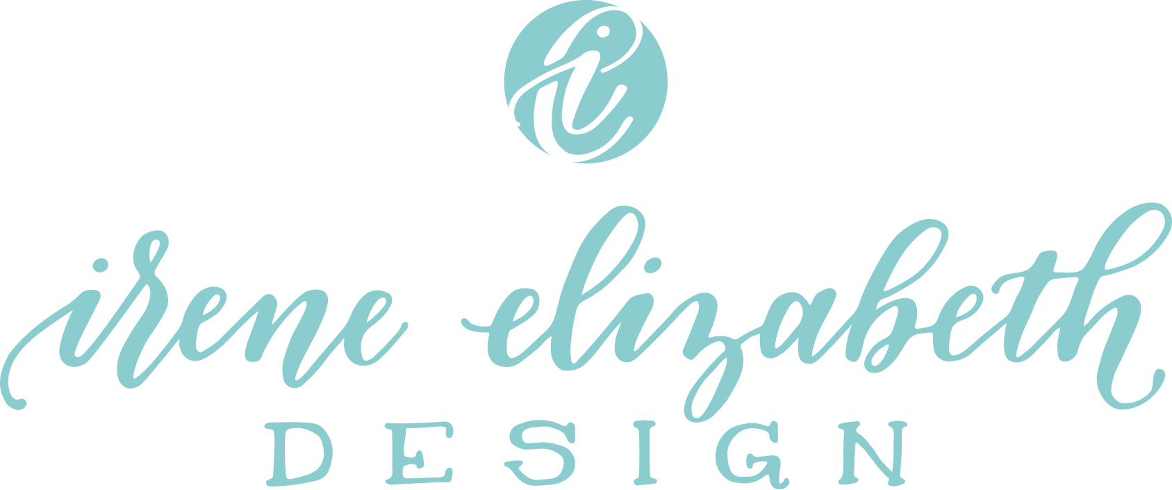 Irene Elizabeth Design - Lettering (1687x705), Png Download