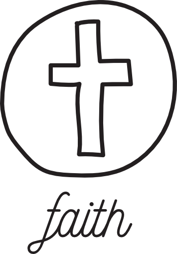 Faith Icon (355x509), Png Download