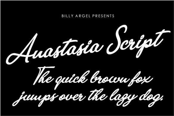 Anastasia Script Personal Use - Calligraphy (777x389), Png Download