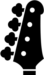 Bass Guitar Icon - Bass Guitar Logo Png (614x460), Png Download