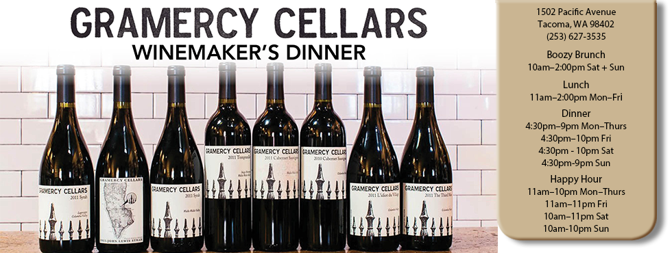 Slider Final - Gramercy Cellars (980x370), Png Download