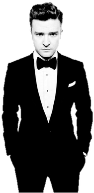 Justin Timberlake - Justin Timberlake Suit Tie (400x400), Png Download