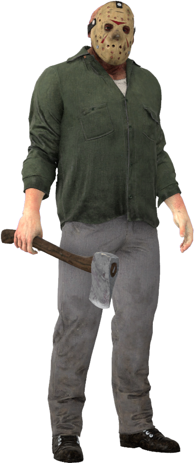 Jason Voorhees - Friday The 13th Game Jason 3 (467x972), Png Download