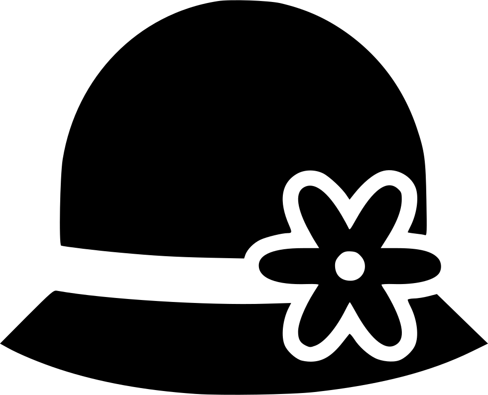 Hat Accessory Flower Girl Woman Wear Fashion Cloth - Clothing (980x794), Png Download
