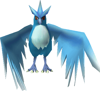 144articuno Pokemon Stadium - Articuno Stadium (393x355), Png Download
