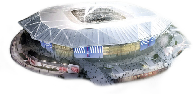 Fixed Seat - Groupama Stadium (667x322), Png Download