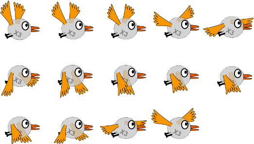 An Animation Is Created From A Sprite Sheet By Showing - Role-playing Game (551x304), Png Download