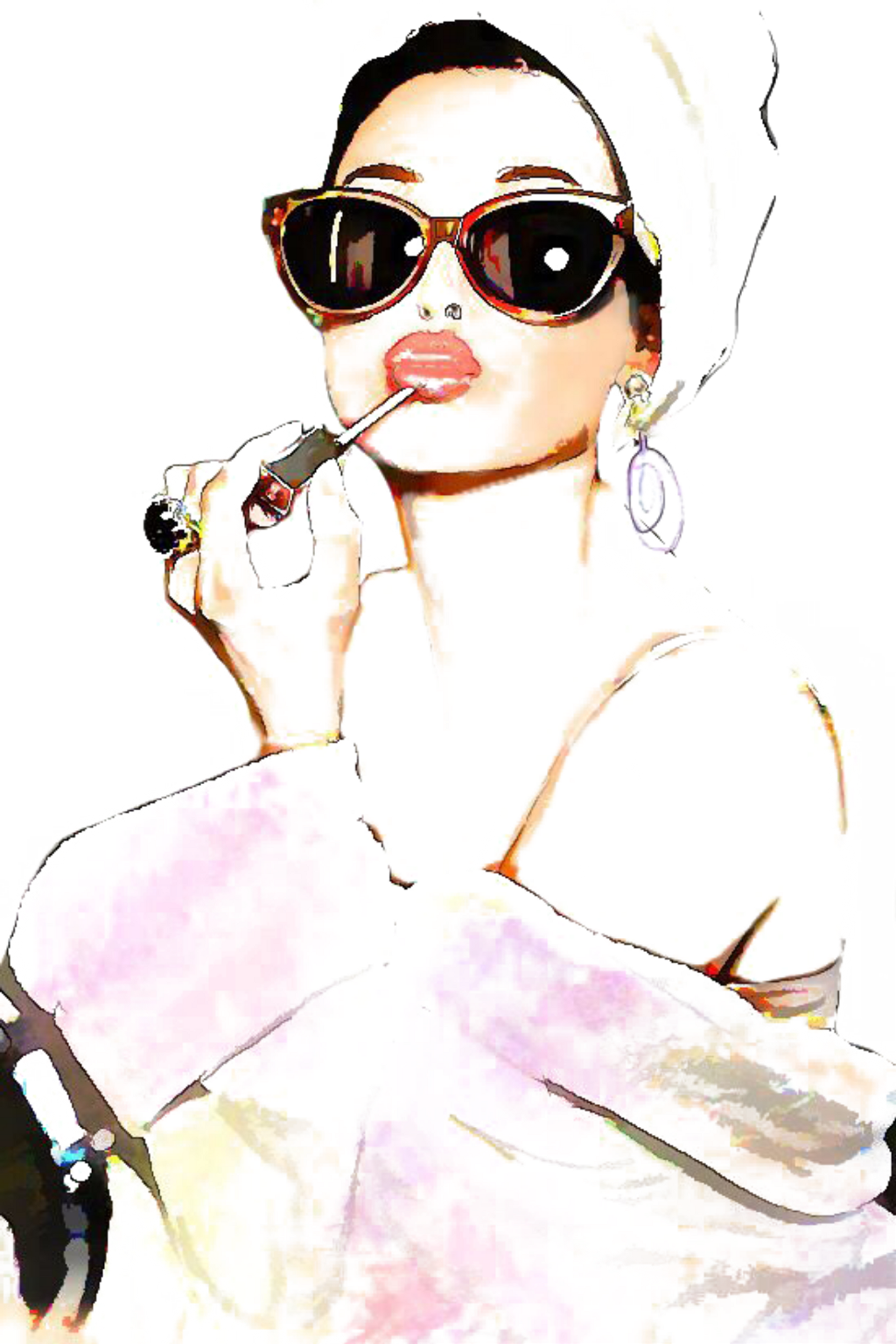 Report Abuse - Fashion Illustration Spa (1024x1536), Png Download