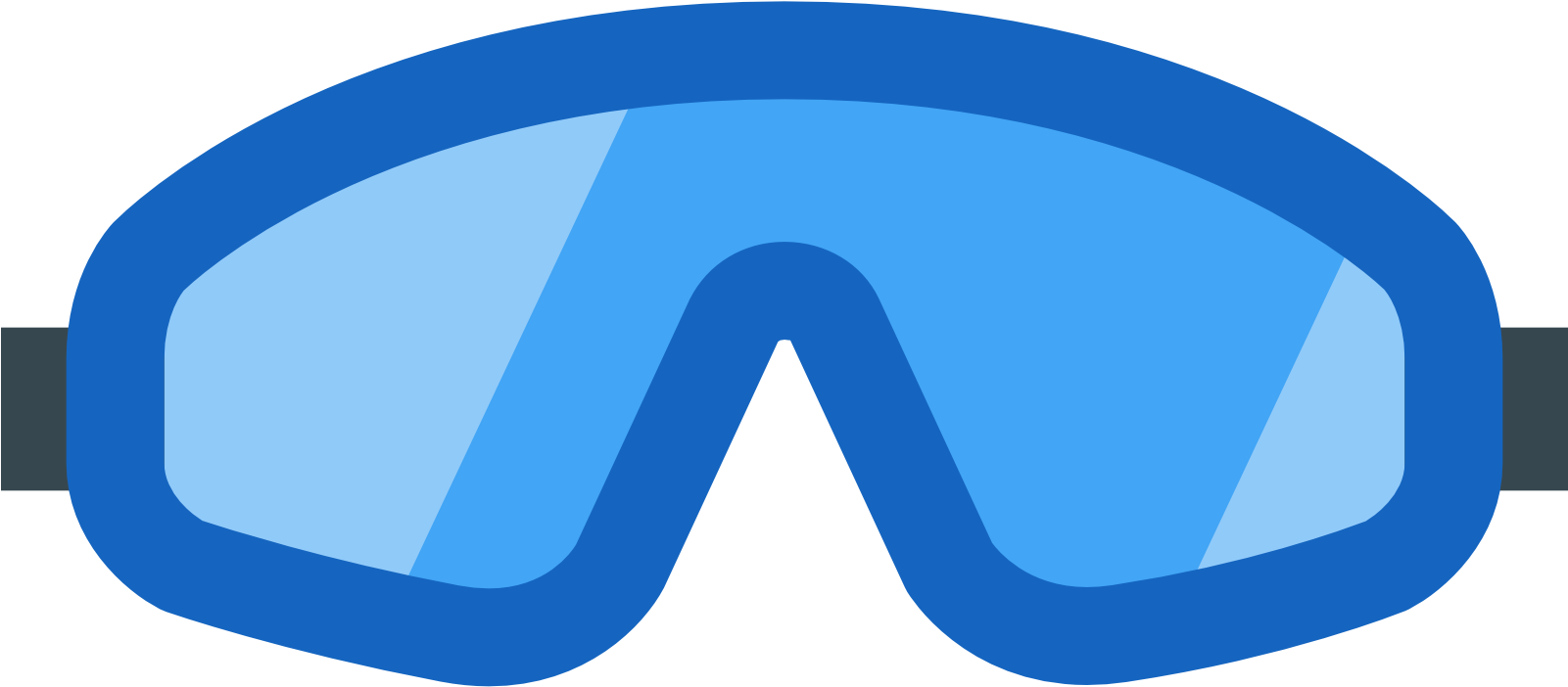 For Computer - Skydive Goggles Vector (1600x1600), Png Download