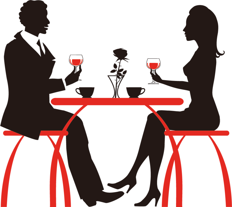 Cafe Vector Clipart Cafe Coffee - We Didn't Get To Dance (900x800), Png Download
