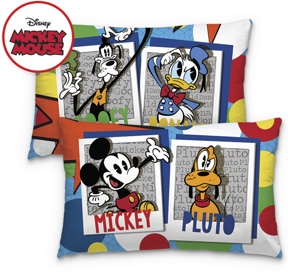 58 Pm 507751 Alm Vel Sofia 8/20/2018 - Mickey Mouse Retro 2016 Wall Calendar (600x578), Png Download