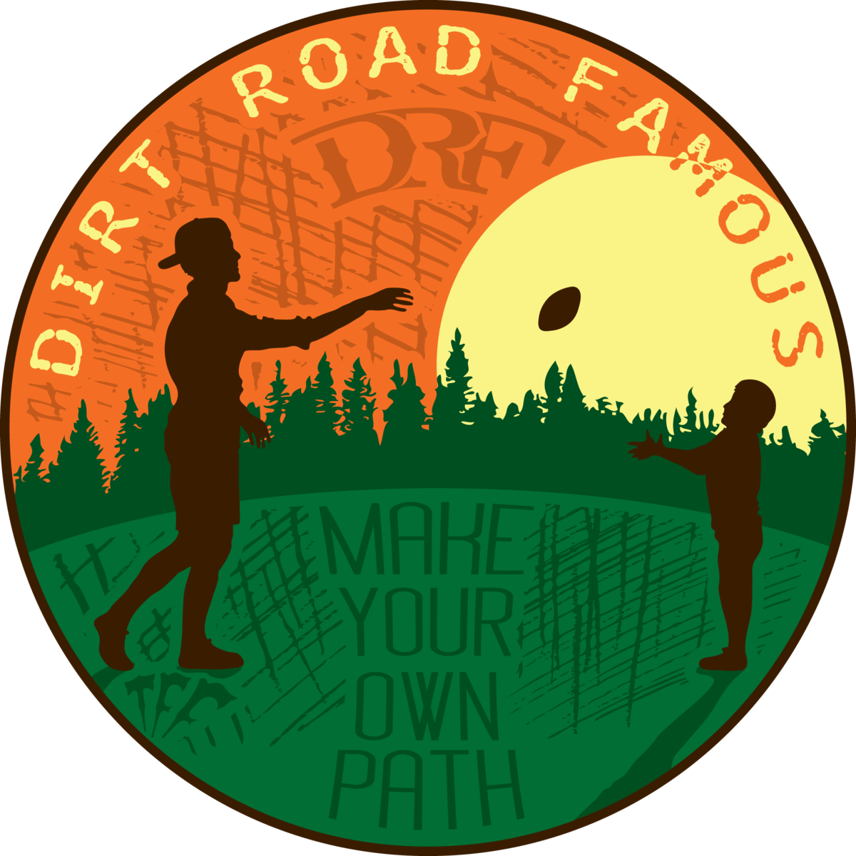 Dirt Road Famous Llc (1200x1200), Png Download