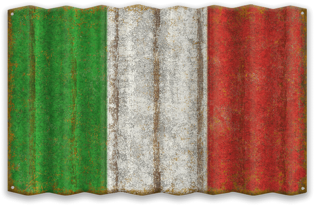 Flag Of Italy, Corrugated - Wool (730x730), Png Download