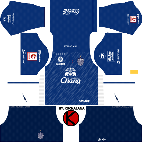 Buriram United - Dream League Soccer Kit Chelsea 2017 (490x490), Png Download