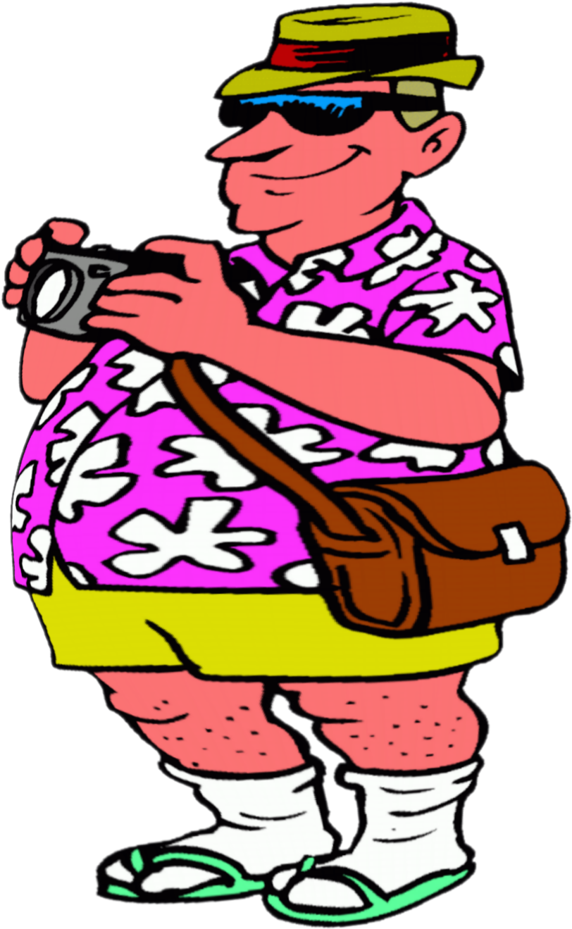 Tourism Clip Art Transprent Png Free - Touriste Dessin Png (1134x1338), Png Download