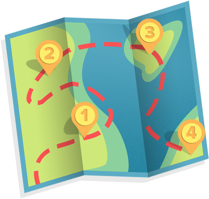 Planning A Trip Png (437x437), Png Download