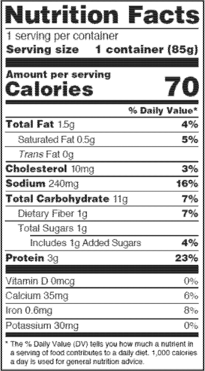 Federal Register - Hanover Chickpeas (681x1229), Png Download