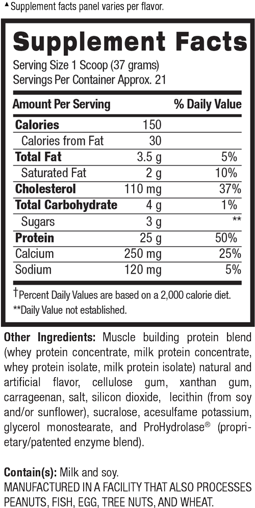 Whey Hd Whey Protein Supplements Bpi Sports Nutrition - Whey Hd (500x995), Png Download