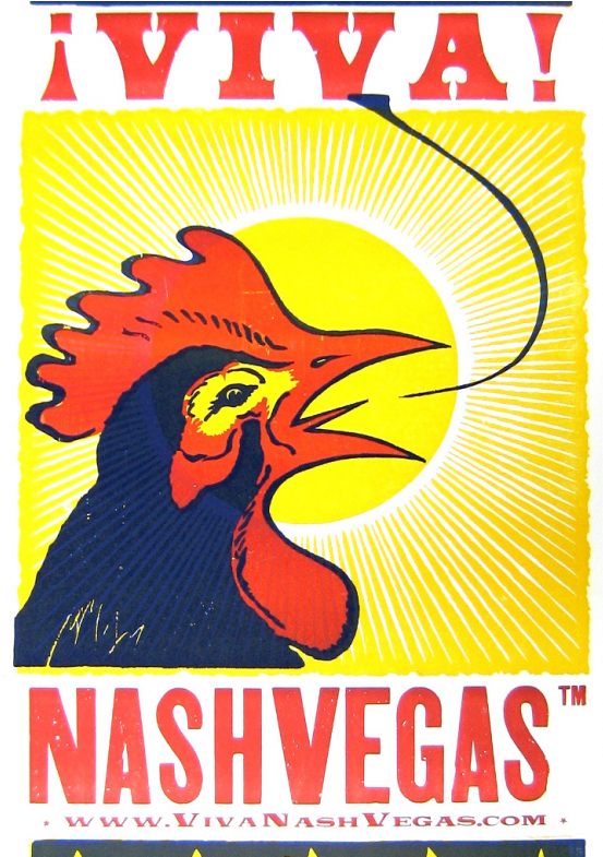 Viva Nashvegas - Hatch Show Print Posters (924x784), Png Download