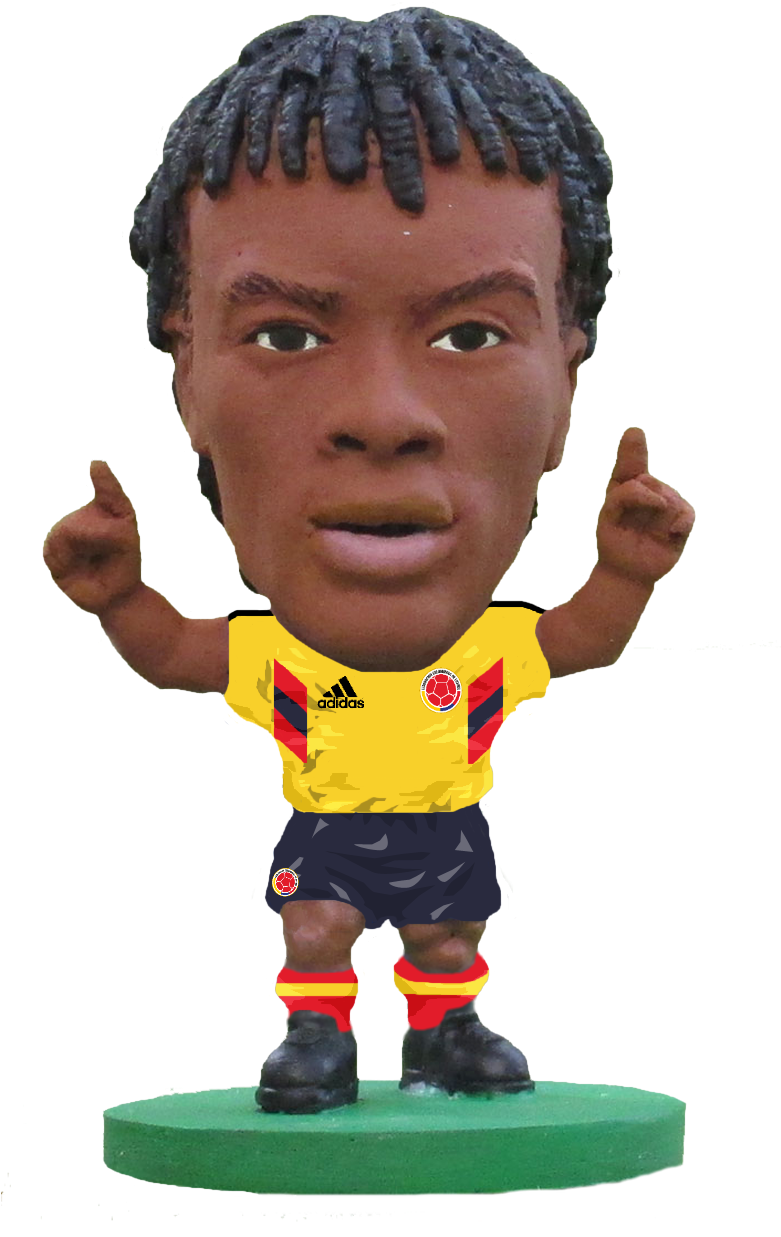 Colombia Juan Cuadrado - Buy Soccerstarz Colombia (907x1304), Png Download
