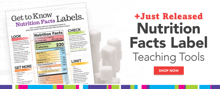 Nutrition Facts Label Resources - Learning Zonexpress Get To Know Nutrition Facts Labels (768x310), Png Download