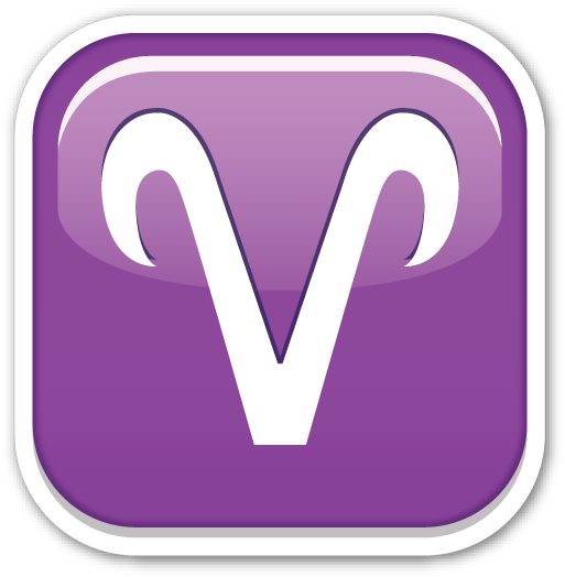 Aries - Aries Emoji Png (520x530), Png Download