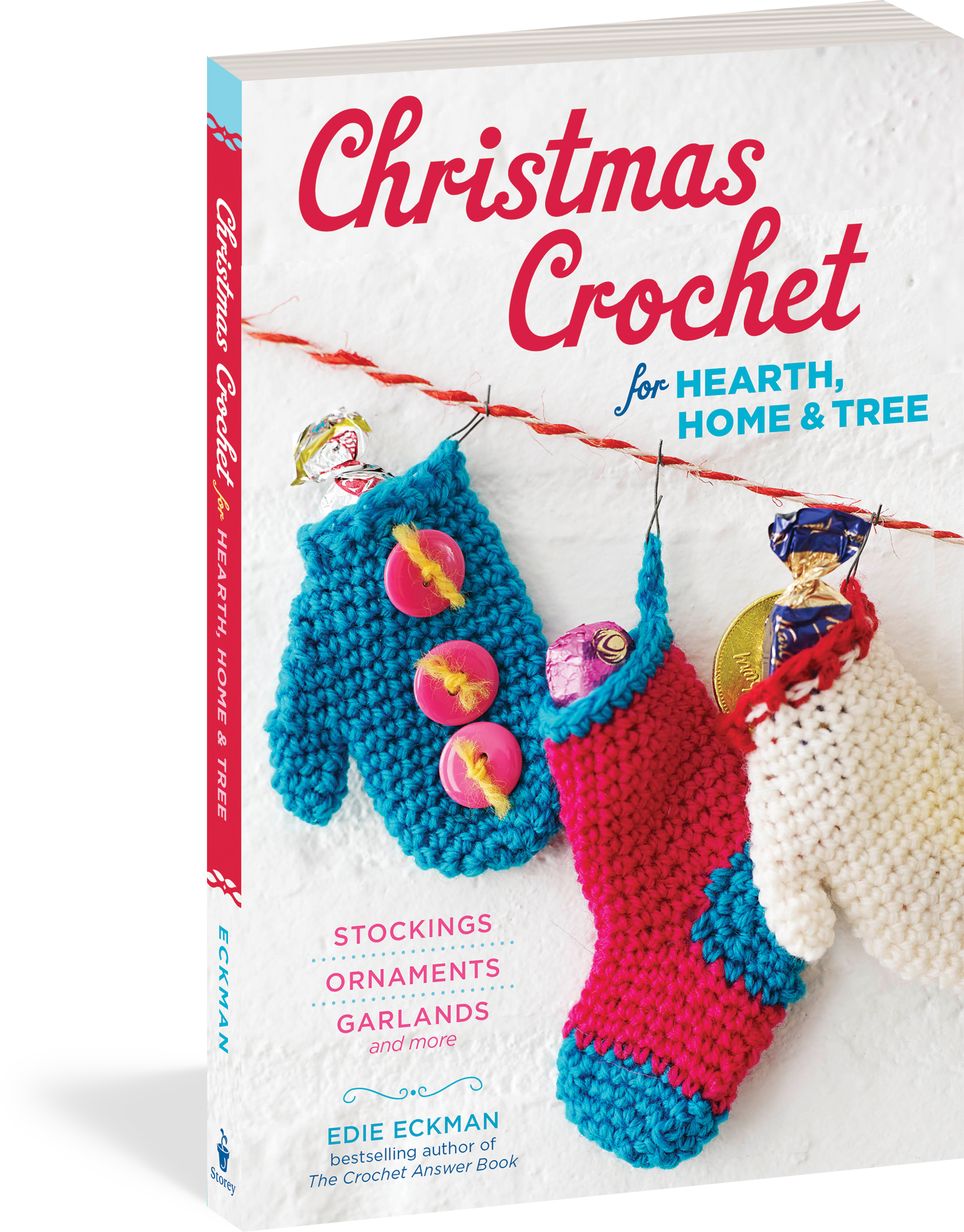 Christmas Crochet For Hearth, Home & Tree - Book Crochet (1975x2525), Png Download
