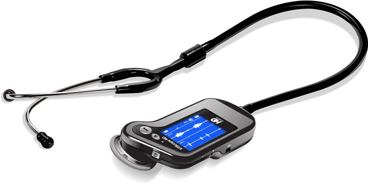 Estetoscópio Digital Identifica Até Mesmo Mínimas Alterações - Cardiac Stethoscope (750x386), Png Download