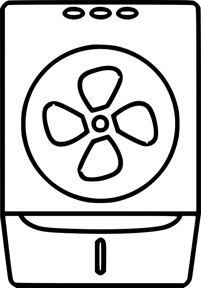 Air Cooler Comments - Air Cooler Icon Png (684x980), Png Download