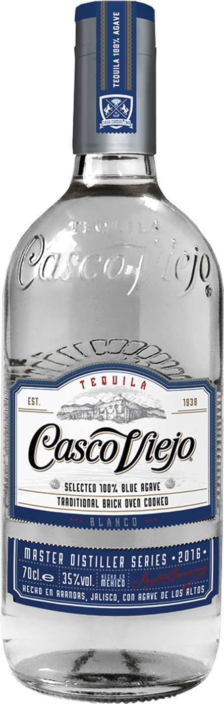 Casco Viejo Blanco Tequila - Tequila (750x1500), Png Download