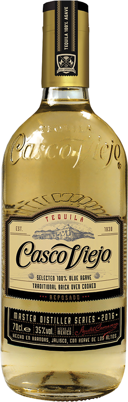 Casco Viejo Reposado Tequila - Tequila (750x1500), Png Download