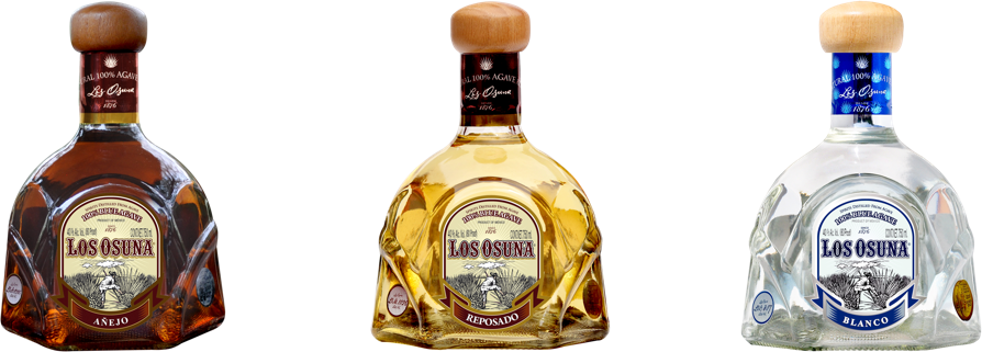 Los Osuna Tequila - Tequila Los Osuna (894x321), Png Download