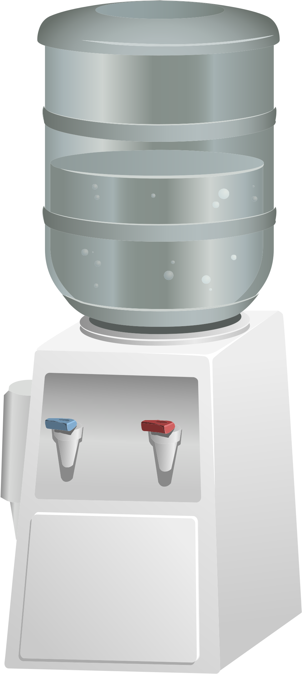 Water Cooler Png Transparent - 冷水 機 イラスト (1335x2400), Png Download