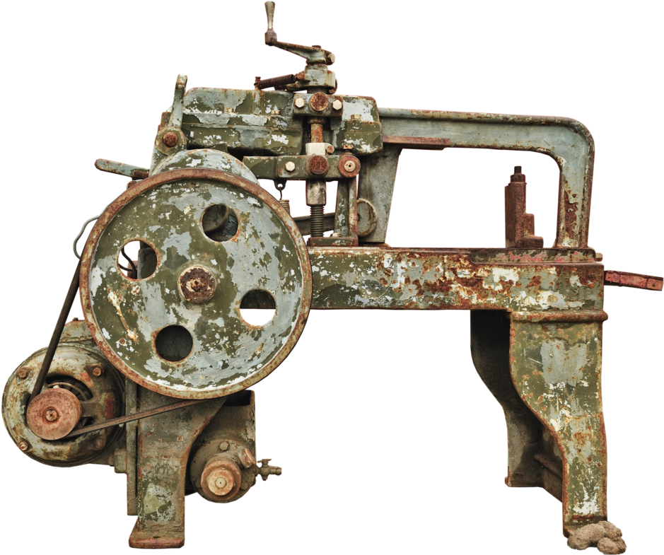 Buy Leads In New Machinery, Used Machinery Leads, Industry - Png Old Rusty Machine (998x800), Png Download