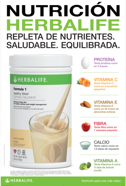 Nutricion Herbalife Poster - Batido Herbalife (600x600), Png Download