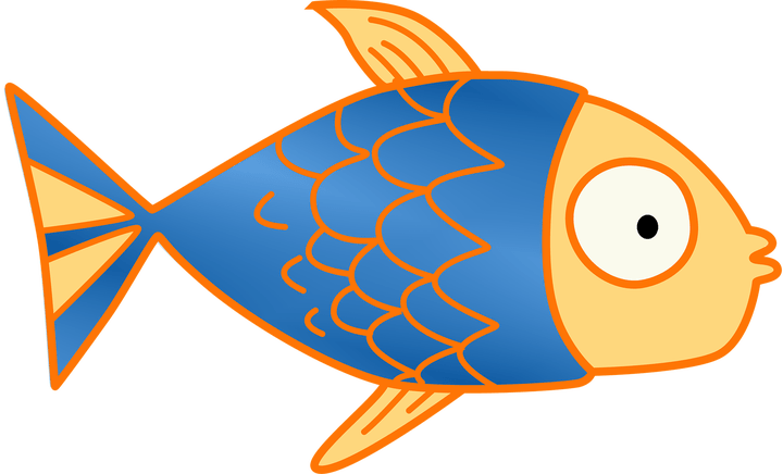 Free Cartoon Fish Clip Art - Clipart Fish (720x436), Png Download