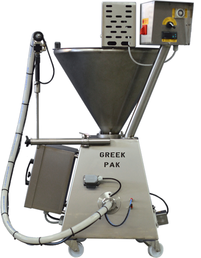 Depositing Machine With Pistol Fm10 - Bakery Filling Machine (400x514), Png Download